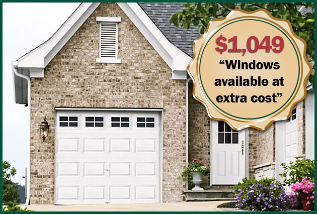 $1049 Garage Door Special